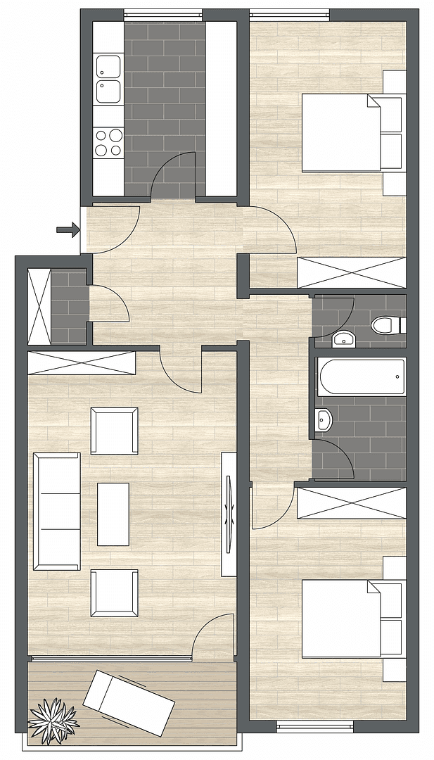Prodej bytu 3+1 80 m², Leonberg, Bádensko-Württembersko Prodej bytu 3+1 80 m², Leonberg, Bádensko-Württembersko