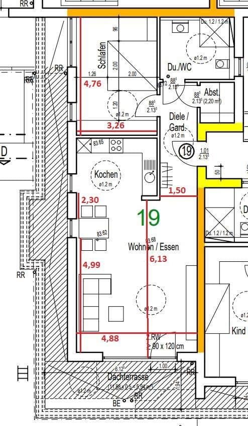 Pronájem bytu 2+1 82 m², Hauptstraße 2, Siegburg, Severní Porýní-Vestfálsko Pronájem bytu 2+1 82 m², Hauptstraße 2, Siegburg, Severní Porýní-Vestfálsko