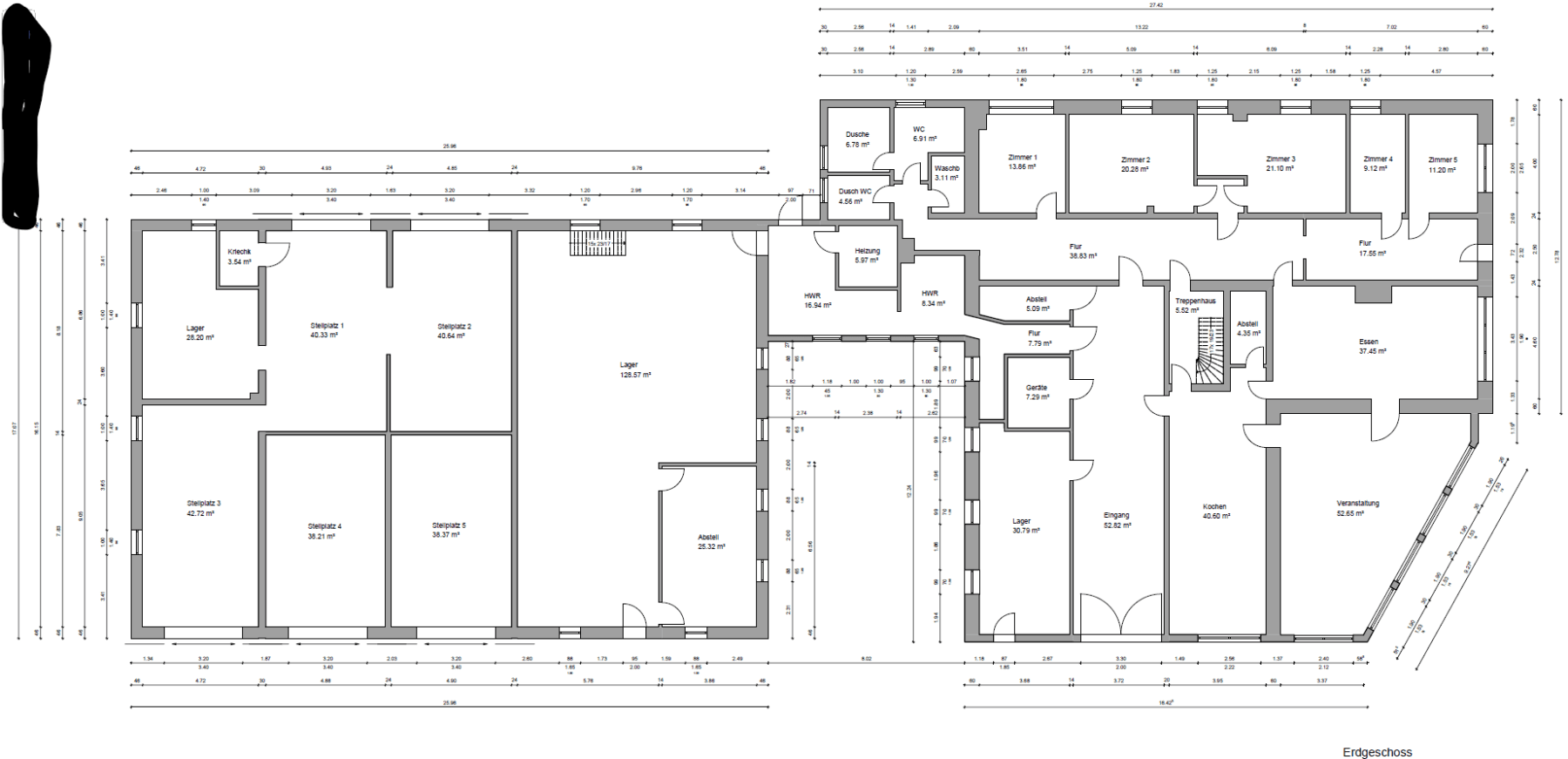 Prodej domu 520 m², pozemek 3.879 m², Versmolderstr. 121, Dissen, Dolní Sasko Prodej domu 520 m², pozemek 3.879 m², Versmolderstr. 121, Dissen, Dolní Sasko
