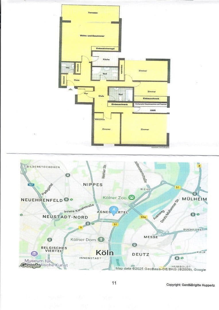 Prodej bytu 5+1 182 m², Köln, Severní Porýní-Vestfálsko Prodej bytu 5+1 182 m², Köln, Severní Porýní-Vestfálsko