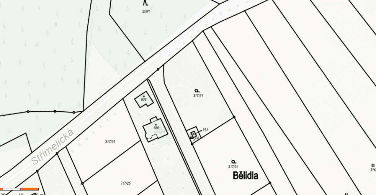 Prodej pozemku 1.255 m², Kolmá, Ondřejov, Středočeský kraj Prodej pozemku 1.255 m², Kolmá, Ondřejov, Středočeský kraj