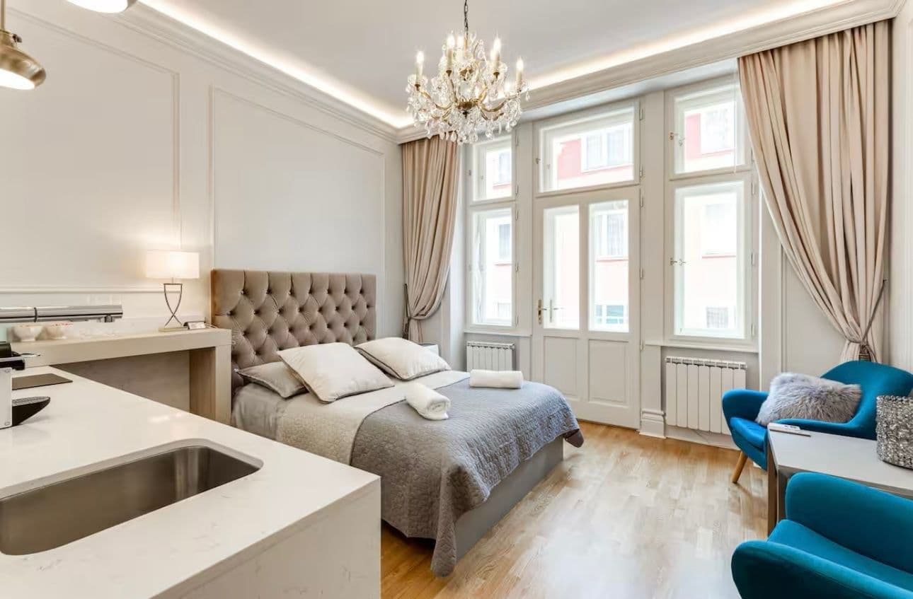 Pronájem bytu 1+kk 26 m², Příčná, Praha, Praha Pronájem bytu 1+kk 26 m², Příčná, Praha, Praha