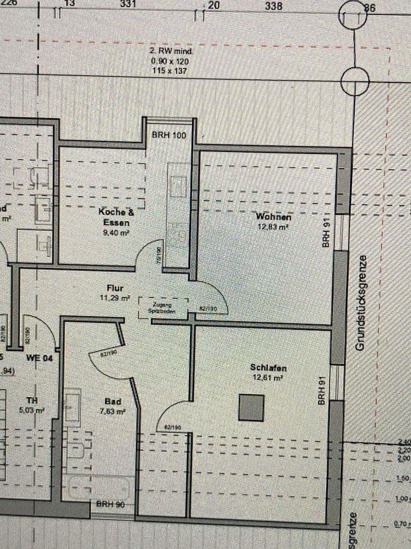 Pronájem bytu 2+1 54 m², Sonnborner Straße, Wuppertal, Severní Porýní-Vestfálsko Pronájem bytu 2+1 54 m², Sonnborner Straße, Wuppertal, Severní Porýní-Vestfálsko