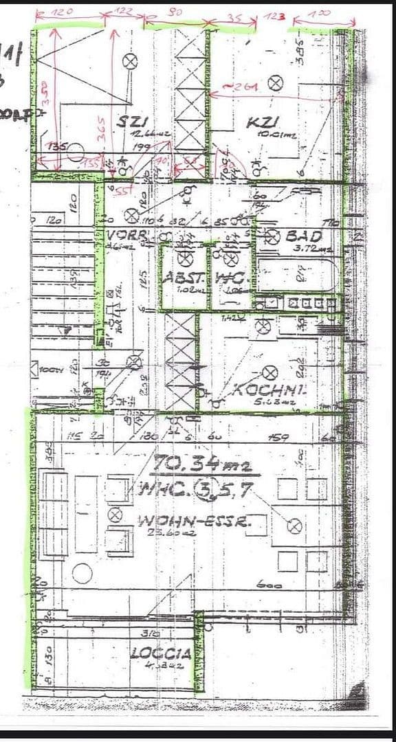 Pronájem bytu 3+1 64 m², Osterfelder Str. 43, Bottrop, Severní Porýní-Vestfálsko Pronájem bytu 3+1 64 m², Osterfelder Str. 43, Bottrop, Severní Porýní-Vestfálsko