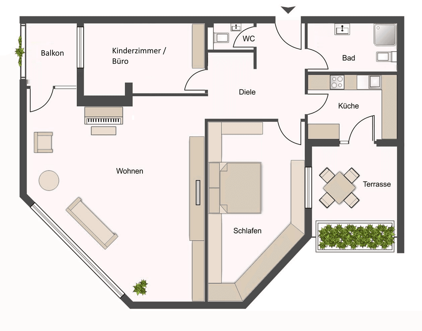 Pronájem bytu 3+1 100 m², Bergisch Gladbach, Severní Porýní-Vestfálsko Pronájem bytu 3+1 100 m², Bergisch Gladbach, Severní Porýní-Vestfálsko