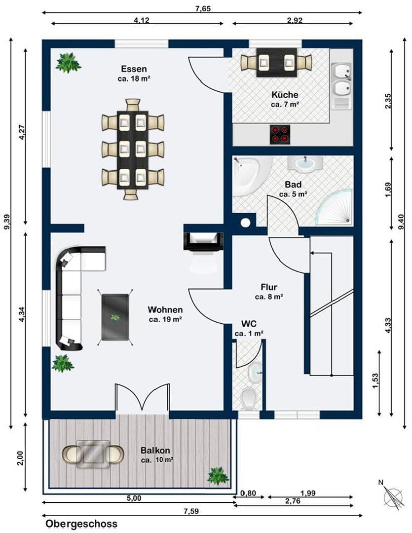 Pronájem bytu 5+kk 137 m², Schönaich, Bádensko-Württembersko Pronájem bytu 5+kk 137 m², Schönaich, Bádensko-Württembersko