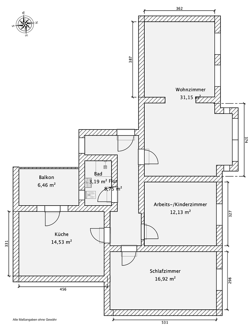 Pronájem bytu 3+kk 89 m², Dohne 14, Mülheim an der Ruhr, Severní Porýní-Vestfálsko Pronájem bytu 3+kk 89 m², Dohne 14, Mülheim an der Ruhr, Severní Porýní-Vestfálsko
