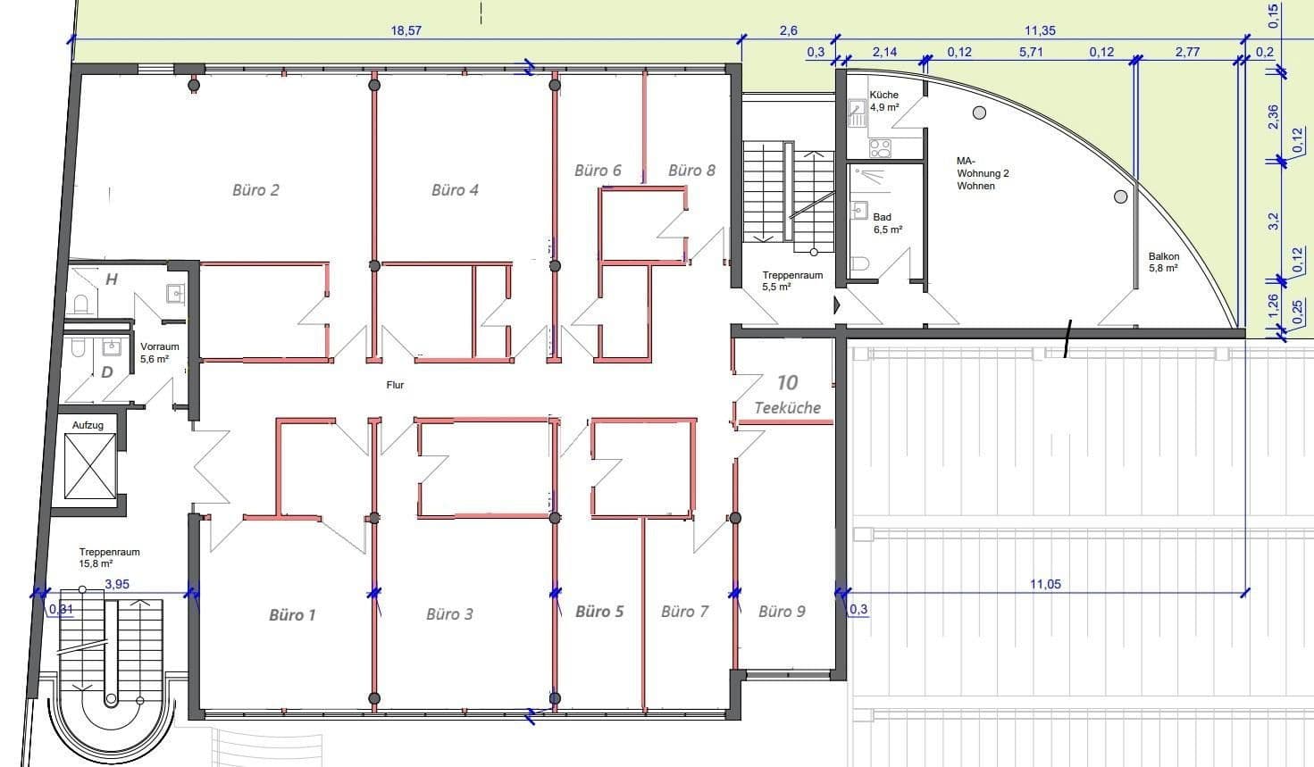 Pronájem kanceláře 480 m², Max-Eyth-Str.23, Ditzingen, Bádensko-Württembersko Pronájem kanceláře 480 m², Max-Eyth-Str.23, Ditzingen, Bádensko-Württembersko