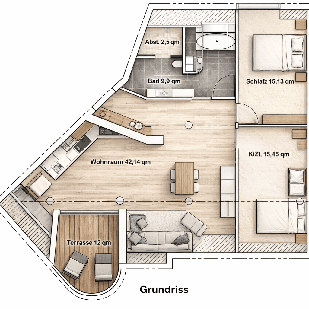 Pronájem bytu 2+1 74 m², Berlin, Berlín Pronájem bytu 2+1 74 m², Berlin, Berlín