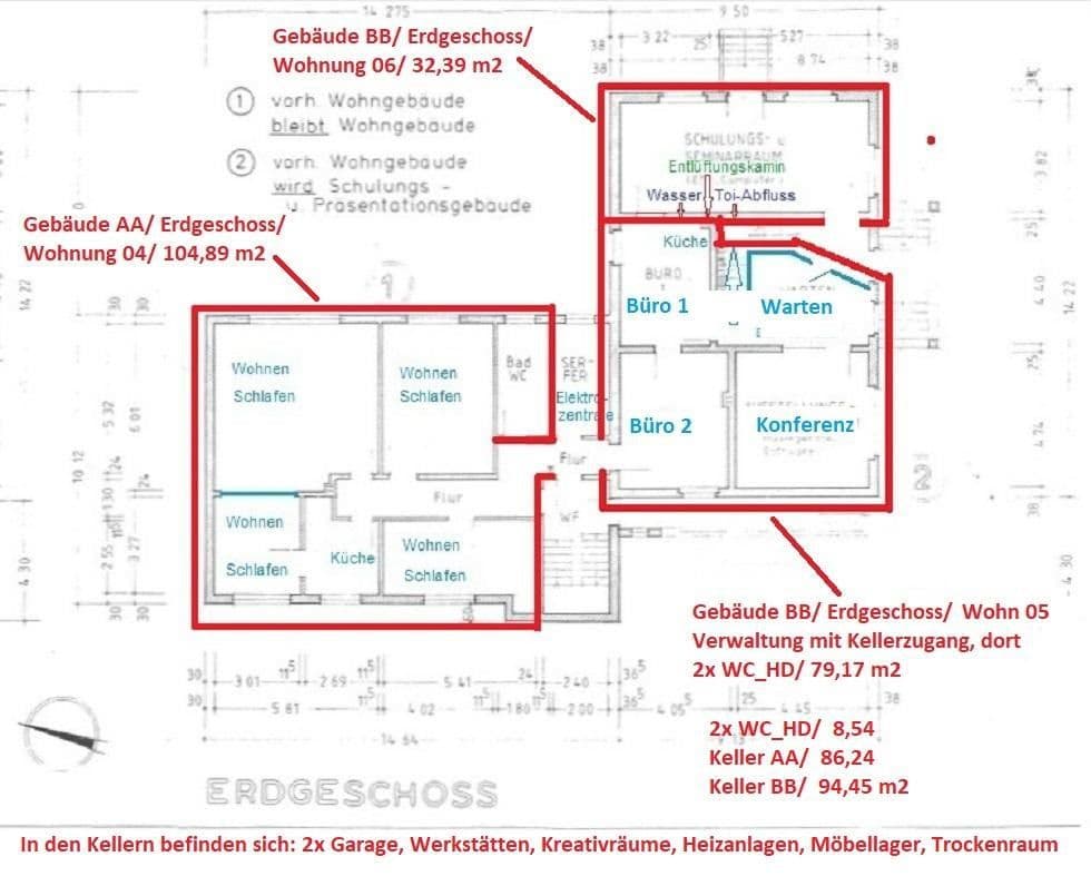 Prodej domu 672 m², pozemek 3.000 m², Pottum, Porýní-Falc Prodej domu 672 m², pozemek 3.000 m², Pottum, Porýní-Falc