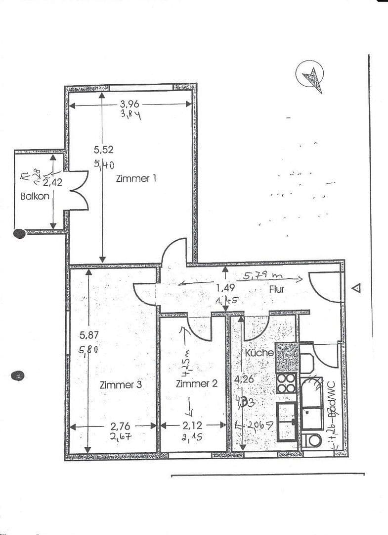 Prodej bytu 2+kk 71 m², Huttwiler Weg 43, Berlin, Berlín Prodej bytu 2+kk 71 m², Huttwiler Weg 43, Berlin, Berlín