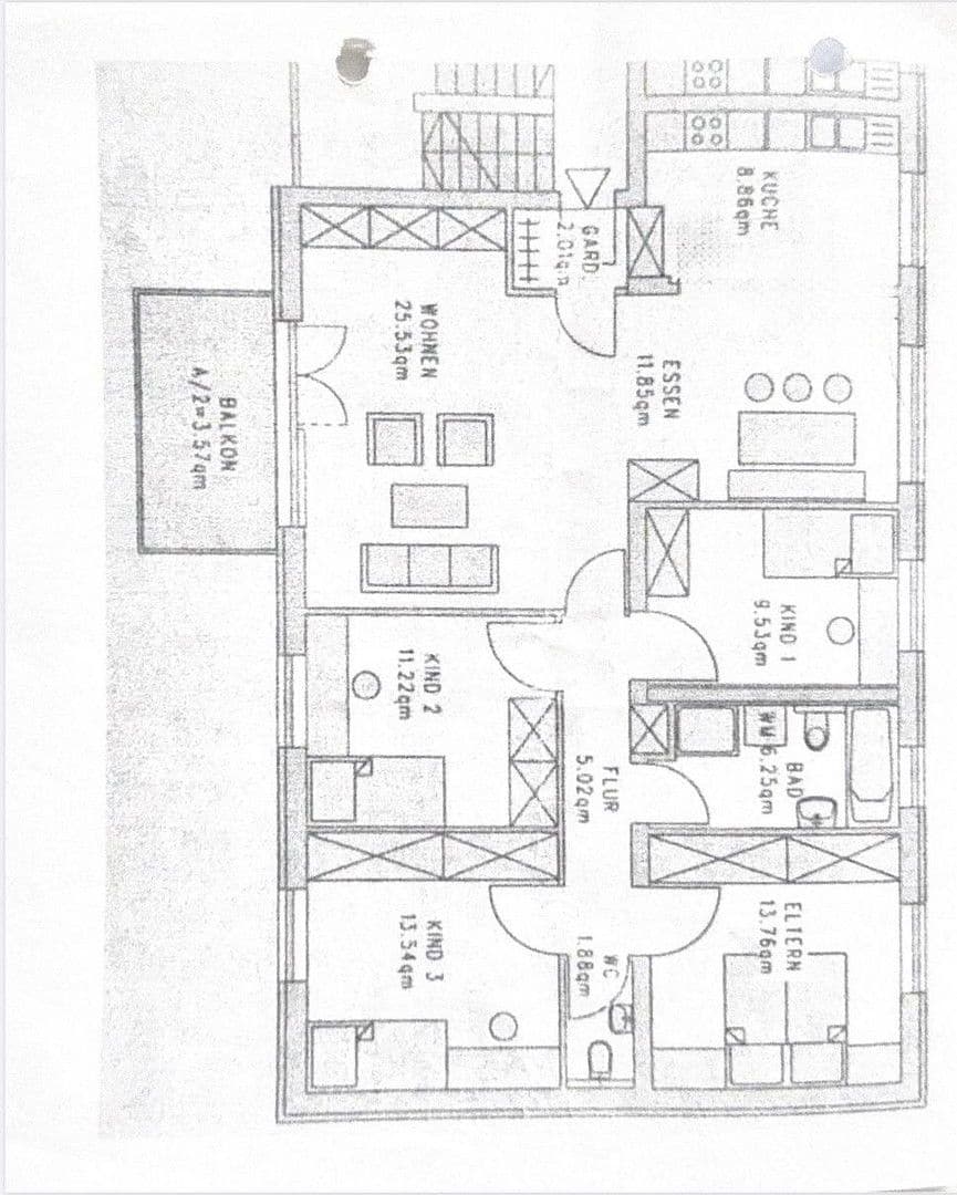 Prodej bytu 5+1 113 m², Niedermayerstrasse 65, Landshut, Bavorsko Prodej bytu 5+1 113 m², Niedermayerstrasse 65, Landshut, Bavorsko