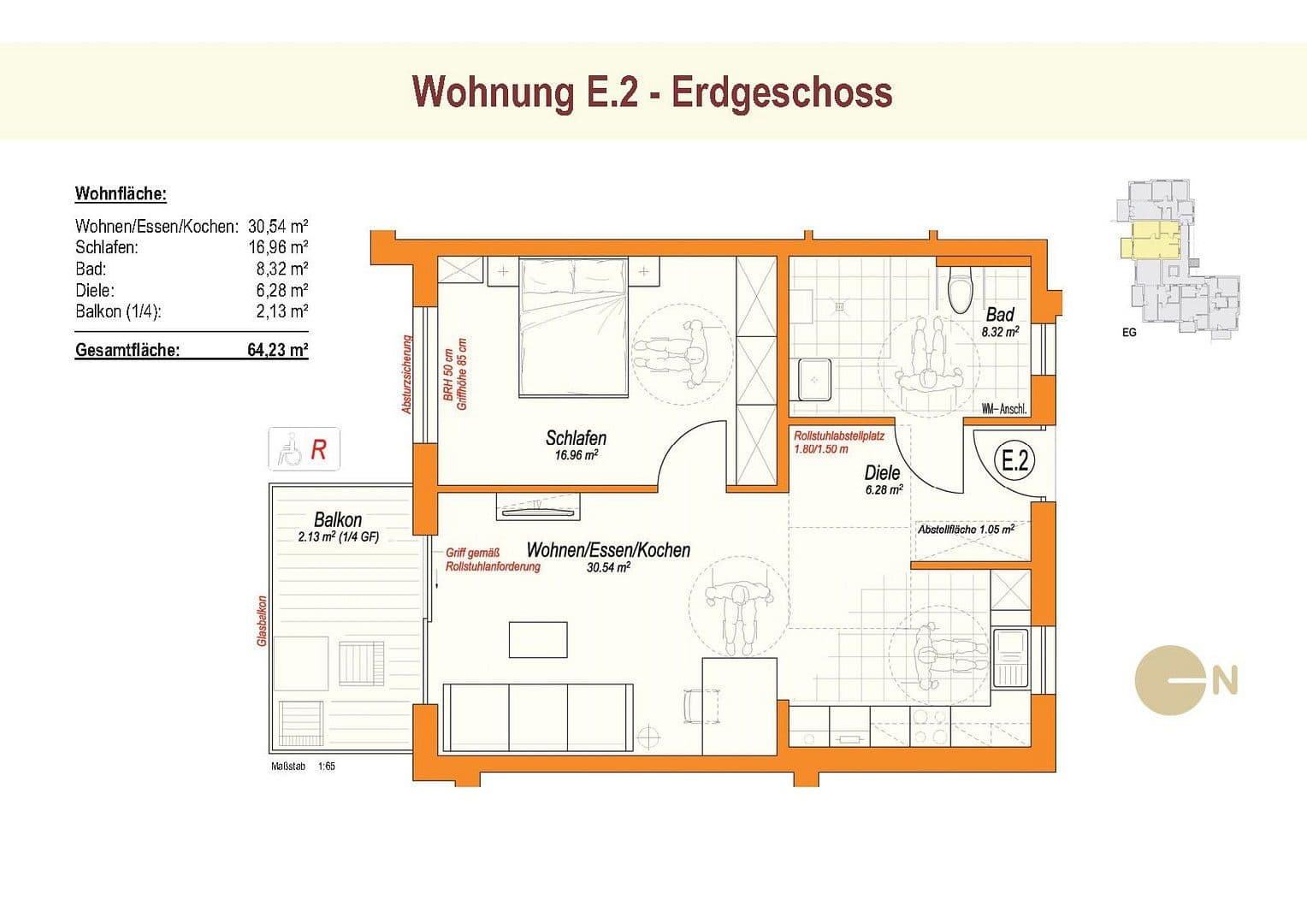 Pronájem bytu 2+1 65 m², Altmühlstr. 12, Dormitz, Bavorsko Pronájem bytu 2+1 65 m², Altmühlstr. 12, Dormitz, Bavorsko