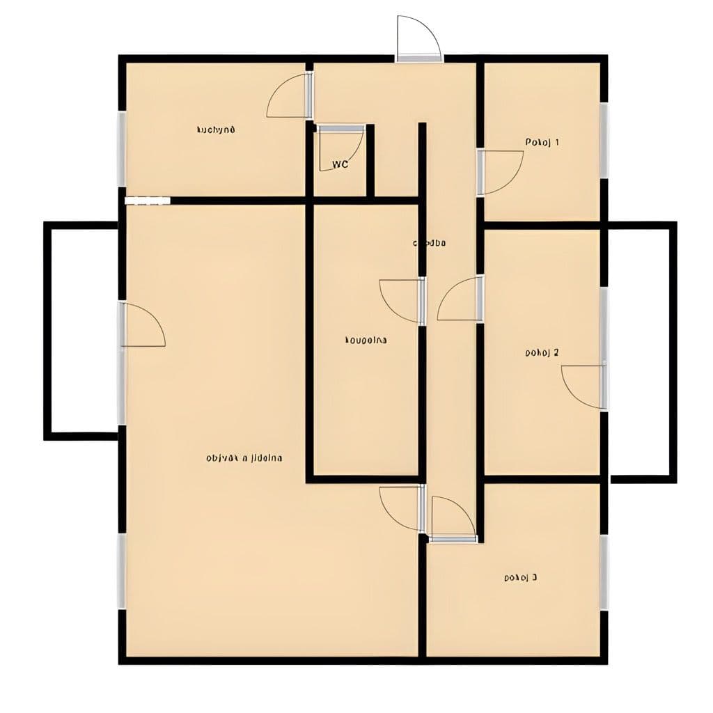 Prodej bytu 4+1 110 m², Volmanova, Čelákovice, Středočeský kraj Prodej bytu 4+1 110 m², Volmanova, Čelákovice, Středočeský kraj