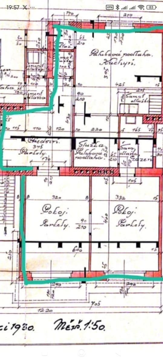 Pronájem bytu 2+1 69 m², U Třetí baterie, Praha, Praha Pronájem bytu 2+1 69 m², U Třetí baterie, Praha, Praha