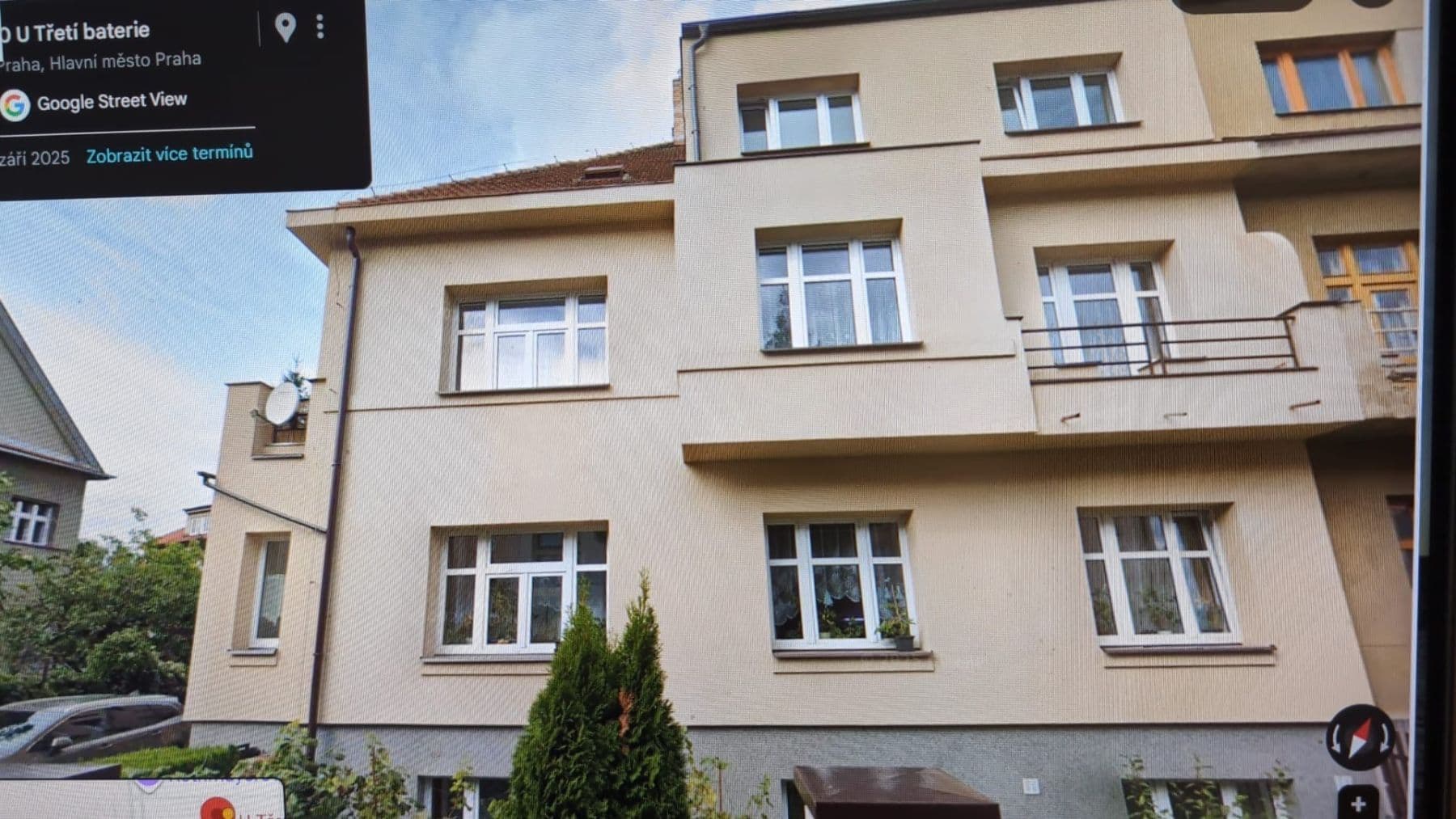 Pronájem bytu 2+1 69 m², U Třetí baterie, Praha, Praha Pronájem bytu 2+1 69 m², U Třetí baterie, Praha, Praha