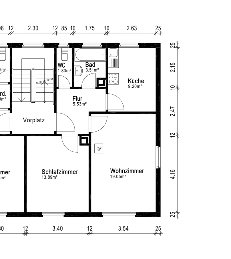 Pronájem bytu 2+1 53 m², Freihofstrasse 89, Göppingen, Bádensko-Württembersko Pronájem bytu 2+1 53 m², Freihofstrasse 89, Göppingen, Bádensko-Württembersko