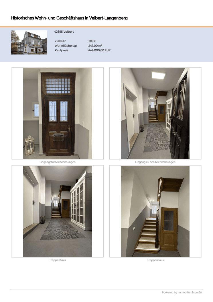 Prodej domu 247 m², pozemek 136 m², Velbert, Severní Porýní-Vestfálsko Prodej domu 247 m², pozemek 136 m², Velbert, Severní Porýní-Vestfálsko