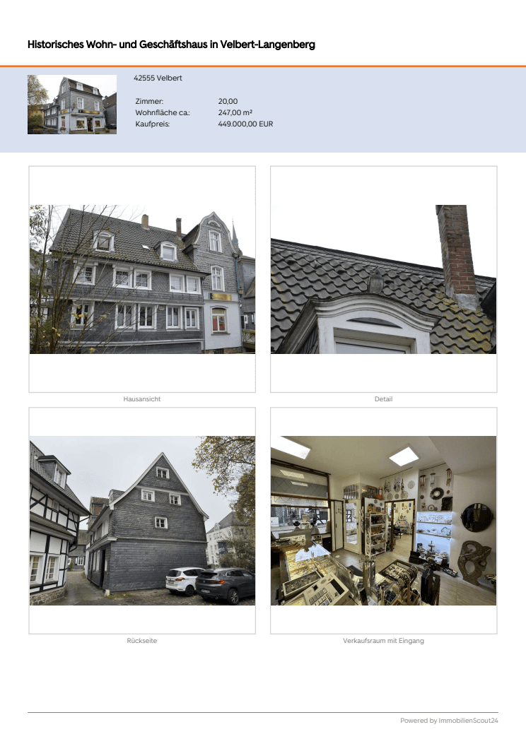 Prodej domu 247 m², pozemek 136 m², Velbert, Severní Porýní-Vestfálsko Prodej domu 247 m², pozemek 136 m², Velbert, Severní Porýní-Vestfálsko
