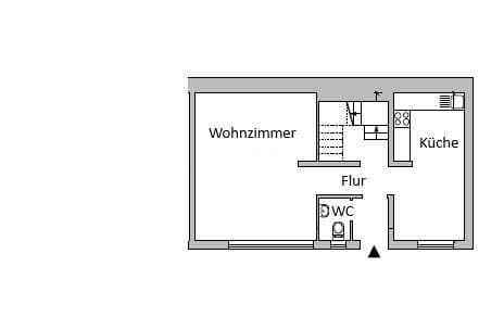 Pronájem bytu 2+1 68 m², Hauptstraße 13a, Hollenstedt, Dolní Sasko Pronájem bytu 2+1 68 m², Hauptstraße 13a, Hollenstedt, Dolní Sasko