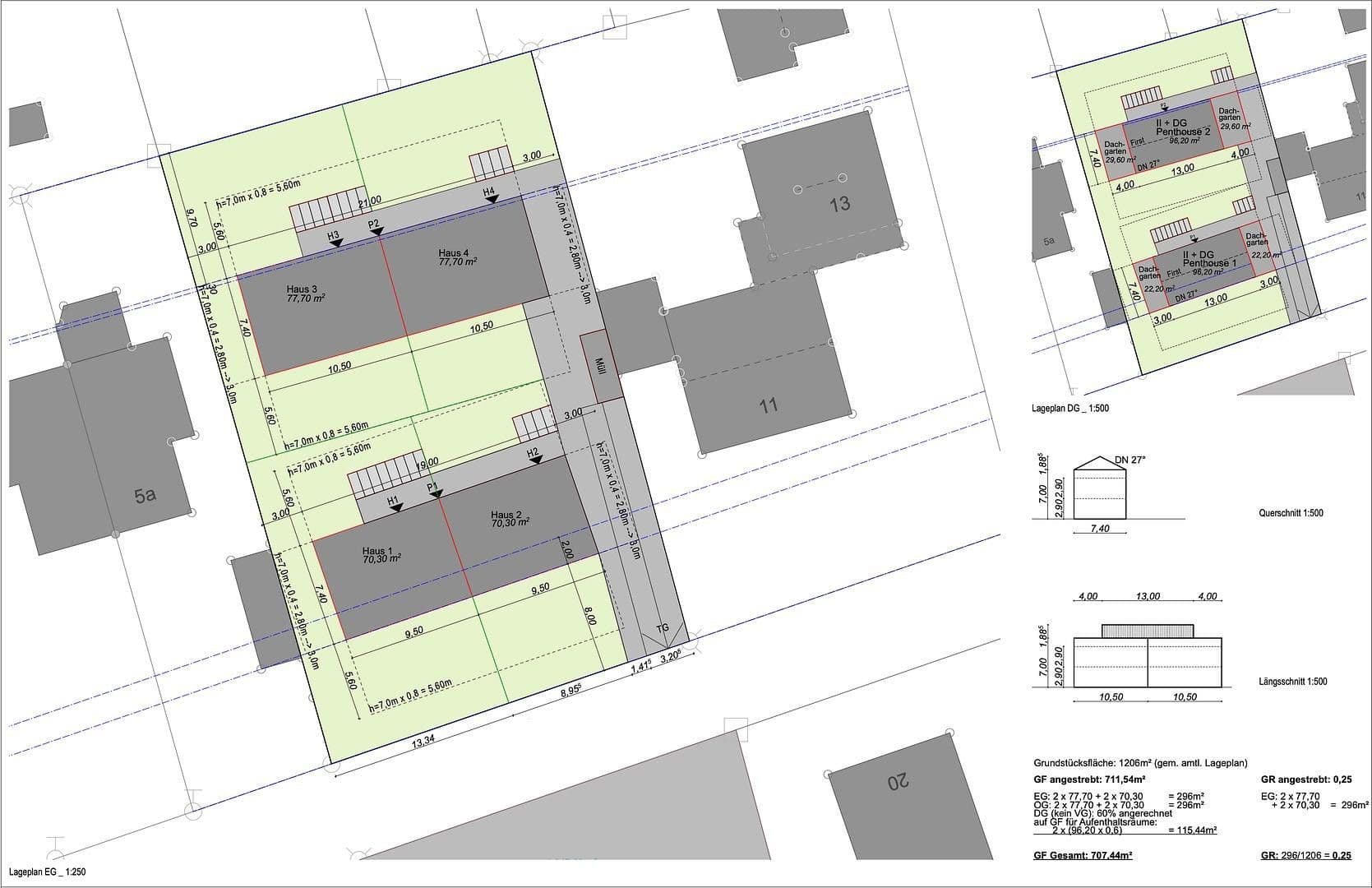 Prodej pozemku 1.206 m², Germering, Bavorsko Prodej pozemku 1.206 m², Germering, Bavorsko