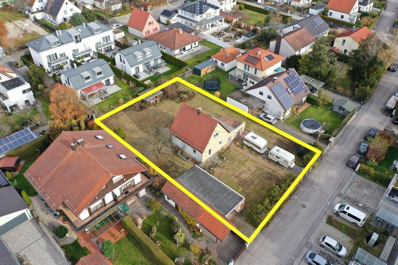Prodej pozemku 1.206 m², Germering, Bavorsko Prodej pozemku 1.206 m², Germering, Bavorsko
