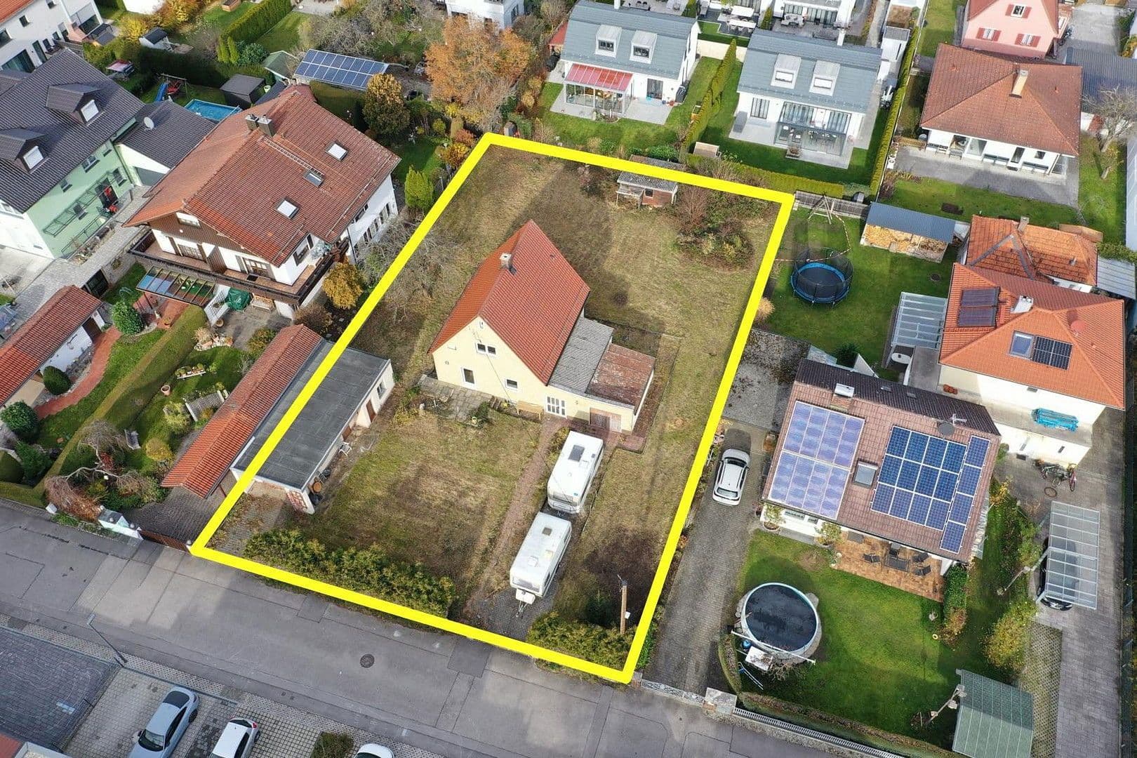 Prodej pozemku 1.206 m², Germering, Bavorsko Prodej pozemku 1.206 m², Germering, Bavorsko