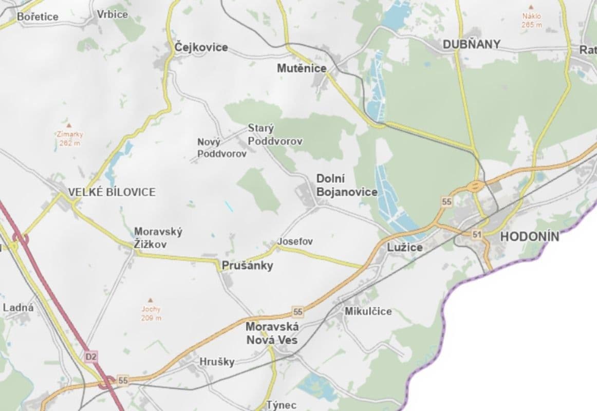 Prodej pozemku 3.922 m², Josefov, Jihomoravský kraj Prodej pozemku 3.922 m², Josefov, Jihomoravský kraj