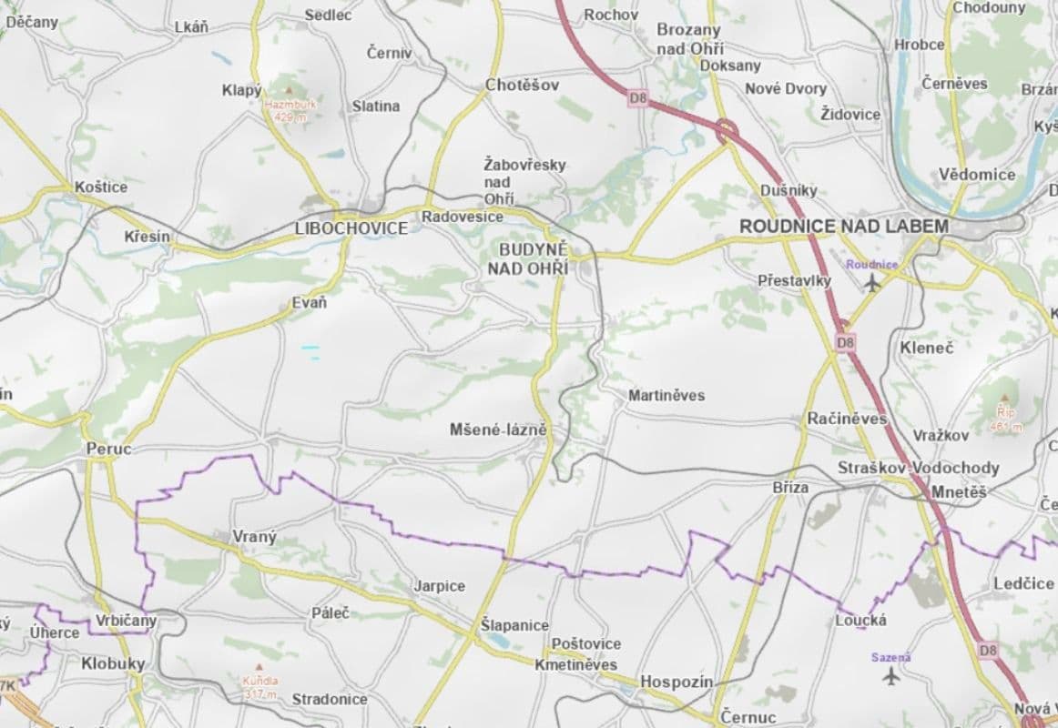 Prodej pozemku 1.120 m², Mšené-lázně, Ústecký kraj Prodej pozemku 1.120 m², Mšené-lázně, Ústecký kraj