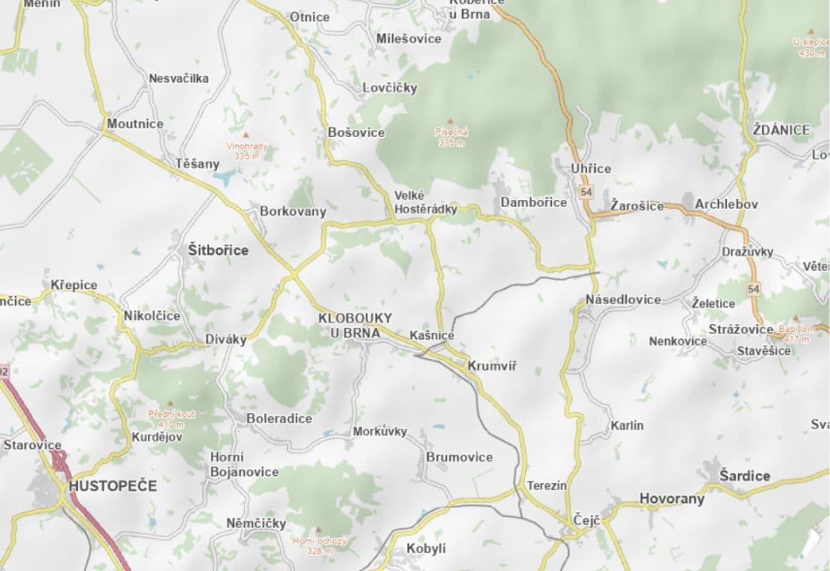 Prodej pozemku 2.115 m², Dambořice, Jihomoravský kraj Prodej pozemku 2.115 m², Dambořice, Jihomoravský kraj