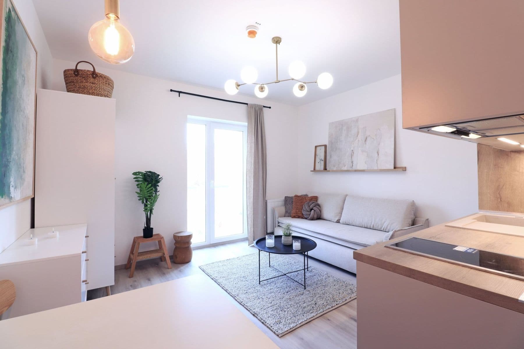 Pronájem bytu 1+kk 22 m², V Kněžívce, Tuchoměřice, Středočeský kraj Pronájem bytu 1+kk 22 m², V Kněžívce, Tuchoměřice, Středočeský kraj