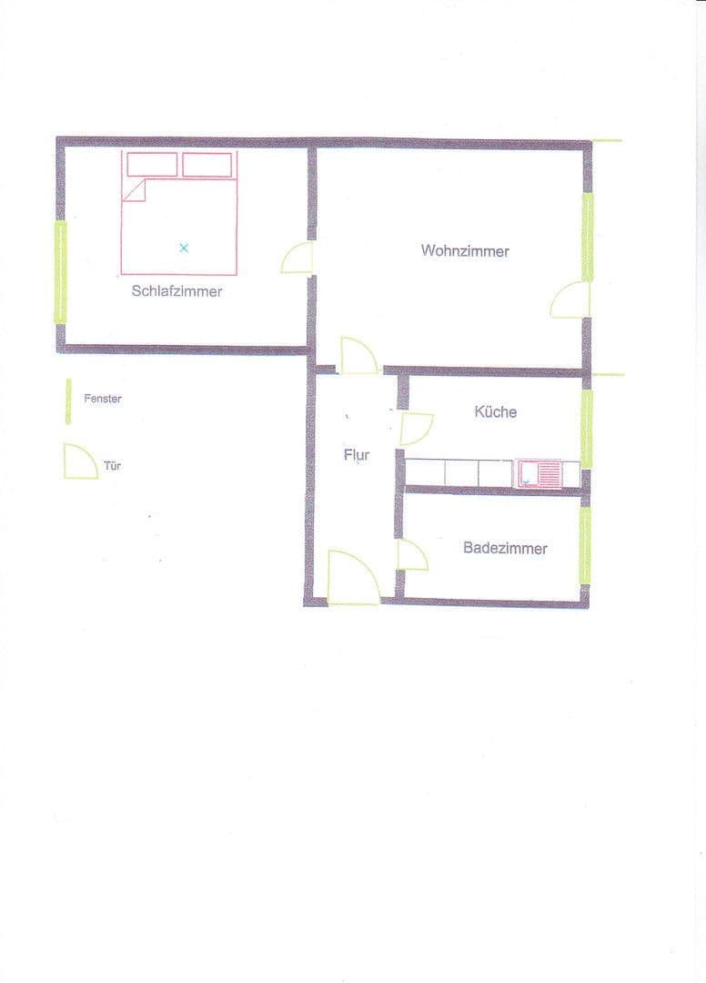 Pronájem bytu 2+1 48 m², Giesenfeldstr. 50, Duisburg, Severní Porýní-Vestfálsko Pronájem bytu 2+1 48 m², Giesenfeldstr. 50, Duisburg, Severní Porýní-Vestfálsko