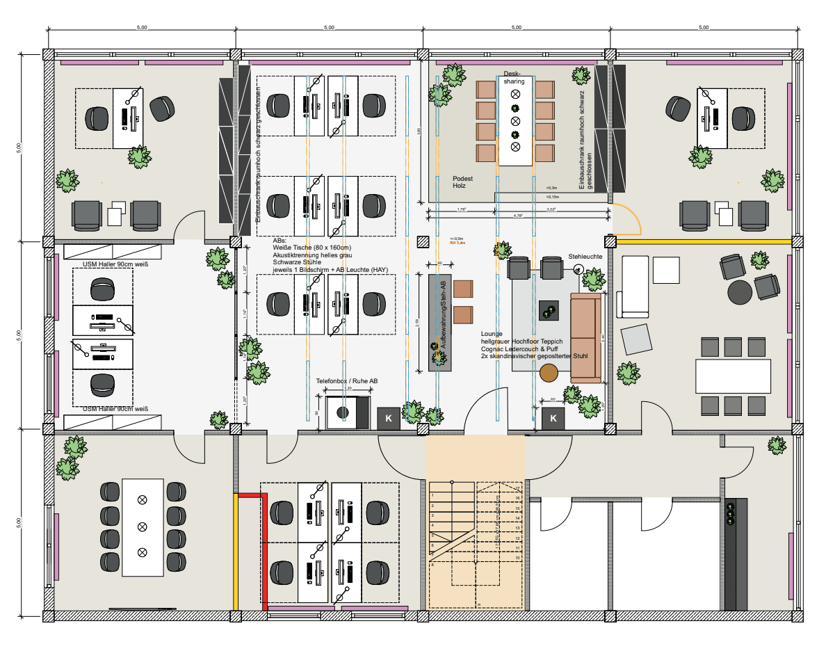 Pronájem kanceláře 300 m², Ratingen, Severní Porýní-Vestfálsko Pronájem kanceláře 300 m², Ratingen, Severní Porýní-Vestfálsko