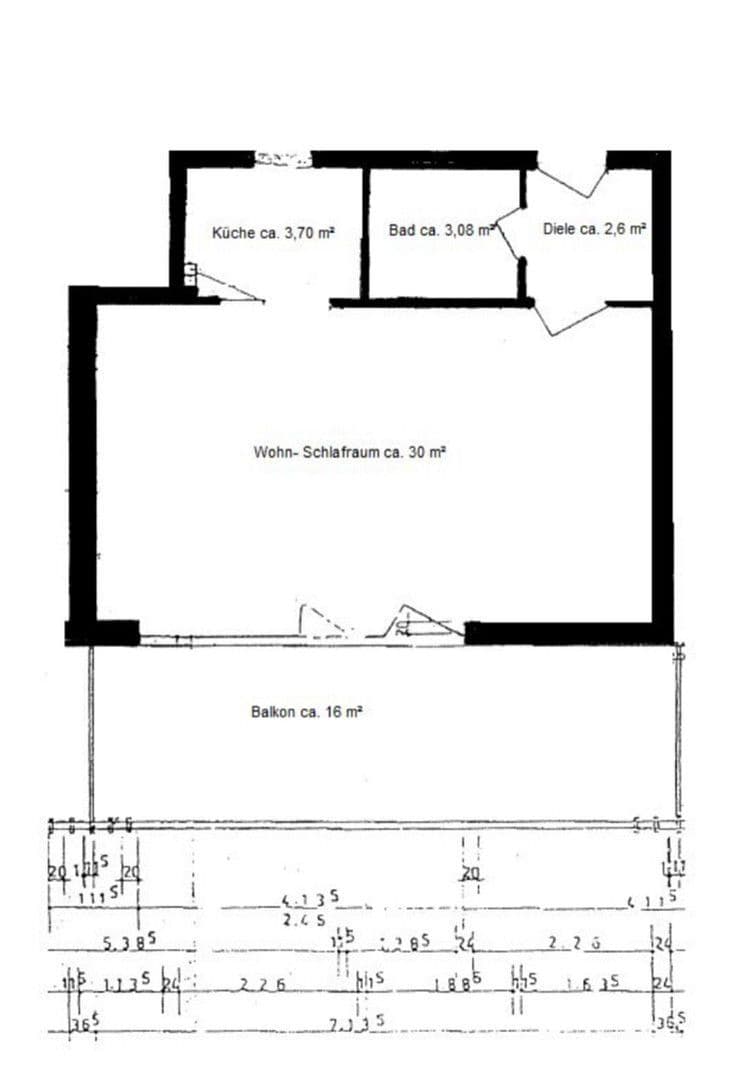 Pronájem bytu 1+1 48 m², Am Ringofen 14, Ratingen, Severní Porýní-Vestfálsko Pronájem bytu 1+1 48 m², Am Ringofen 14, Ratingen, Severní Porýní-Vestfálsko