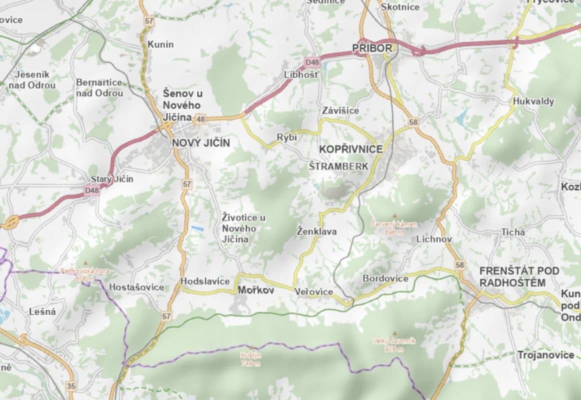 Prodej pozemku 706 m², Nový Jičín, Moravskoslezský kraj Prodej pozemku 706 m², Nový Jičín, Moravskoslezský kraj