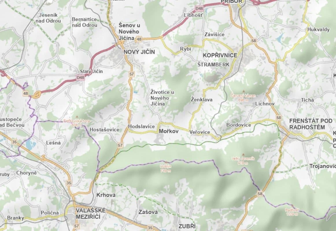 Prodej pozemku 891 m², Nový Jičín, Moravskoslezský kraj Prodej pozemku 891 m², Nový Jičín, Moravskoslezský kraj