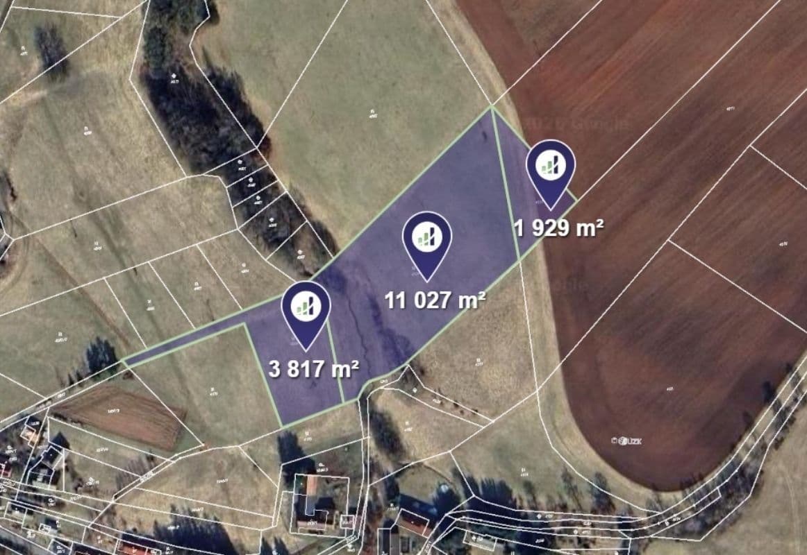 Prodej pozemku 16.773 m², Nová Ves nad Popelkou, Liberecký kraj Prodej pozemku 16.773 m², Nová Ves nad Popelkou, Liberecký kraj