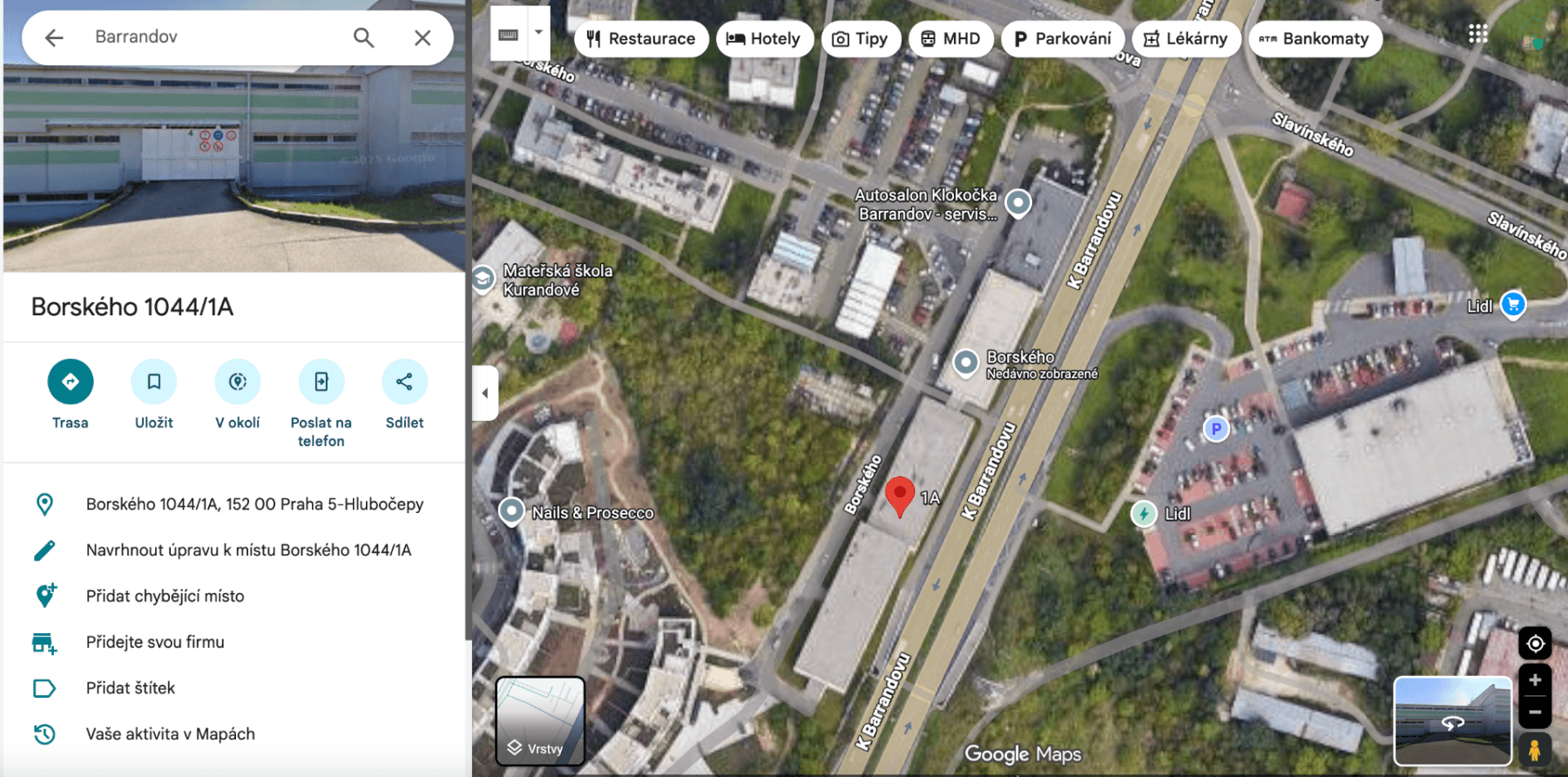 Prodej garáže 18 m², Borského, Praha, Praha Prodej garáže 18 m², Borského, Praha, Praha