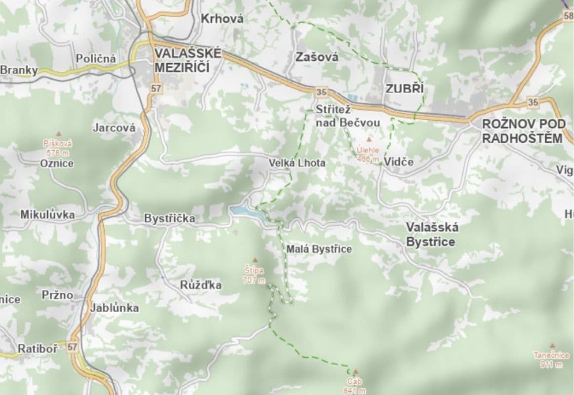 Prodej pozemku 4.047 m², Růžďka, Zlínský kraj Prodej pozemku 4.047 m², Růžďka, Zlínský kraj