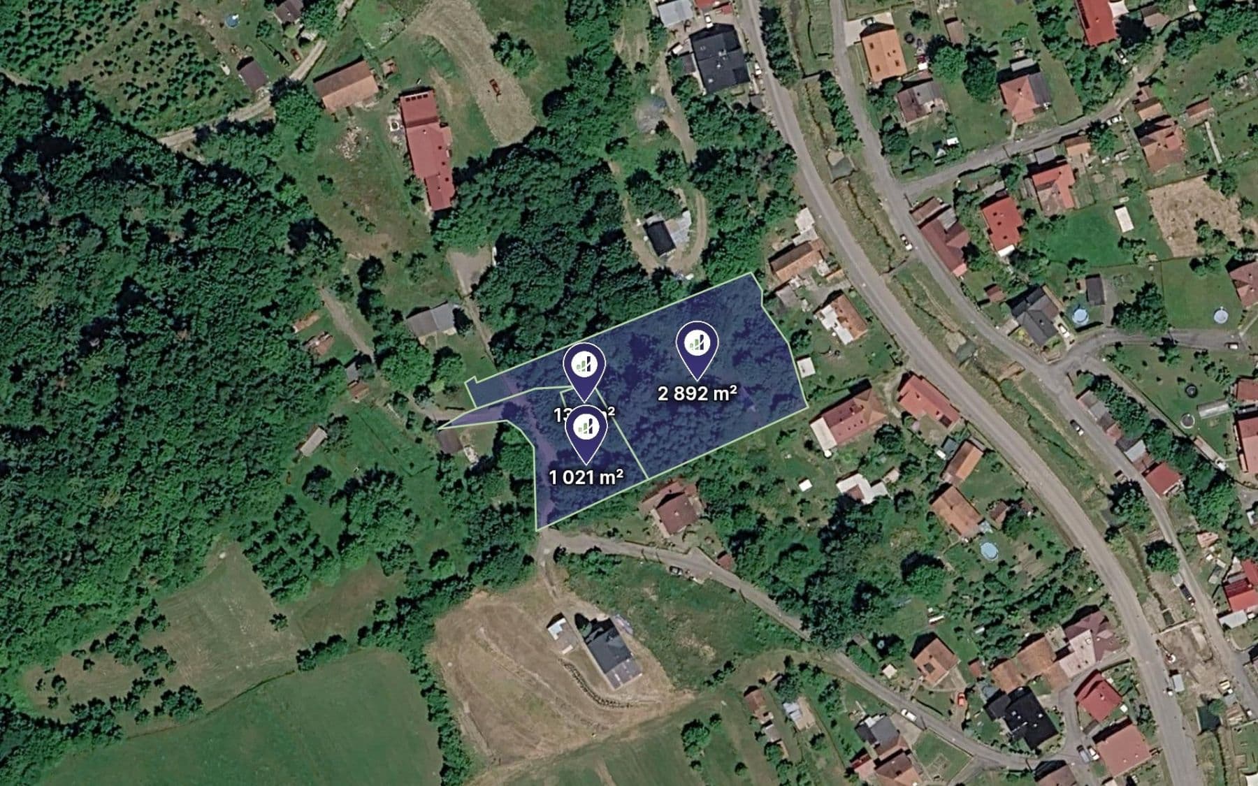 Prodej pozemku 2.119 m², Růžďka, Zlínský kraj Prodej pozemku 2.119 m², Růžďka, Zlínský kraj