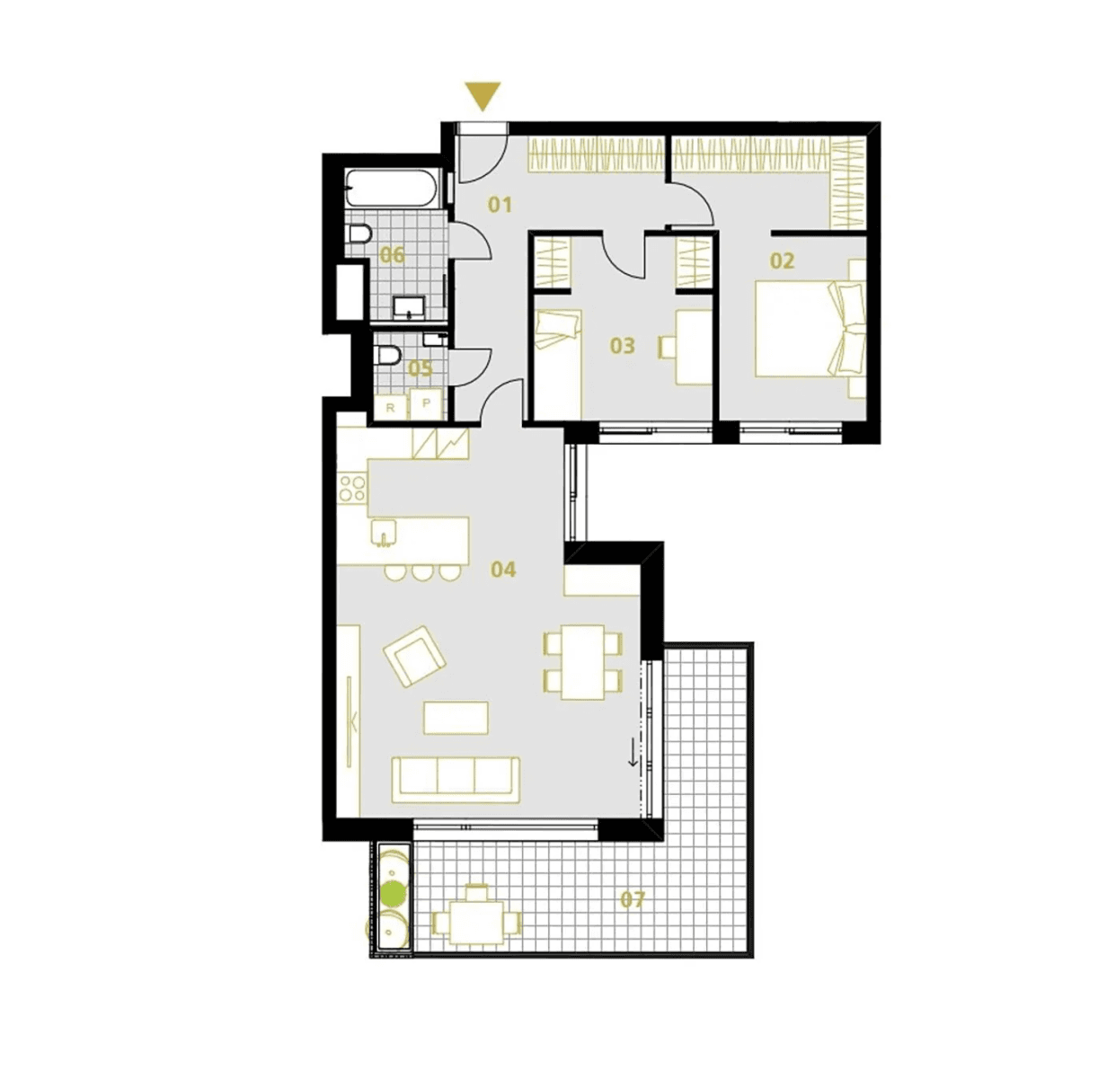 Pronájem bytu 3+kk 93 m², Na Pomezí, Praha, Praha Pronájem bytu 3+kk 93 m², Na Pomezí, Praha, Praha