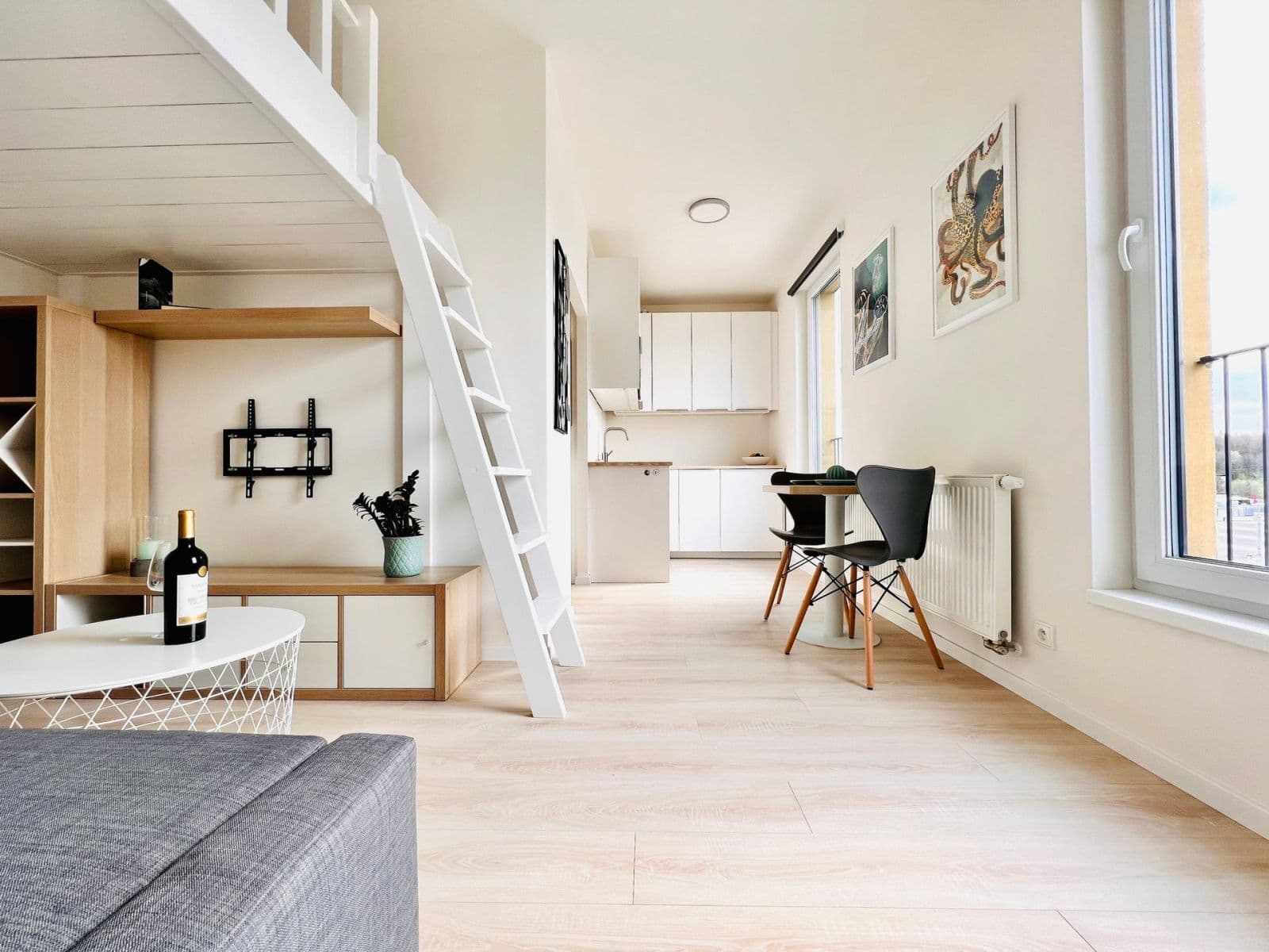 Pronájem bytu 1+kk 27 m², Poděbradská, Praha, Praha Pronájem bytu 1+kk 27 m², Poděbradská, Praha, Praha