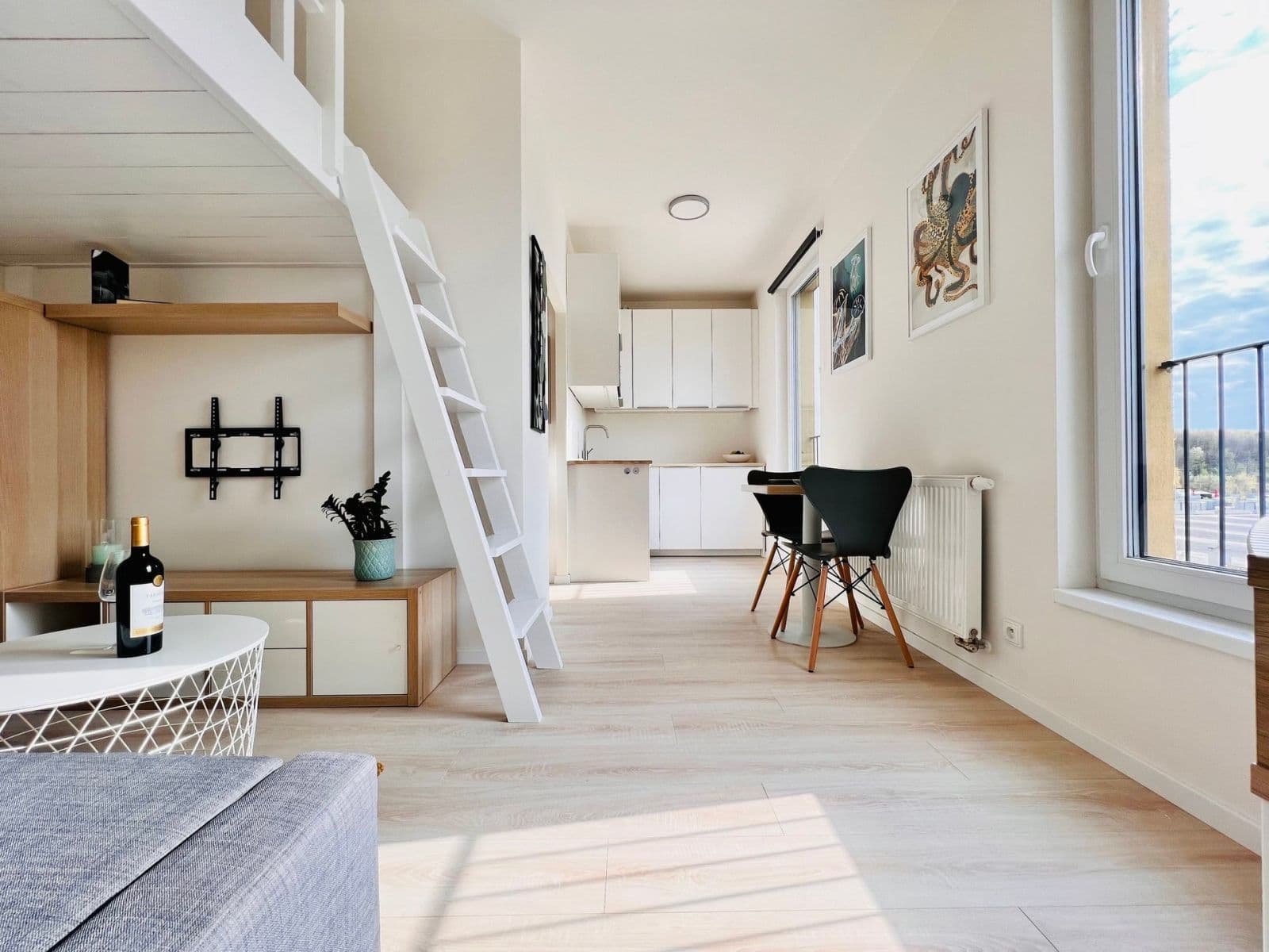 Pronájem bytu 1+kk 27 m², Poděbradská, Praha, Praha Pronájem bytu 1+kk 27 m², Poděbradská, Praha, Praha