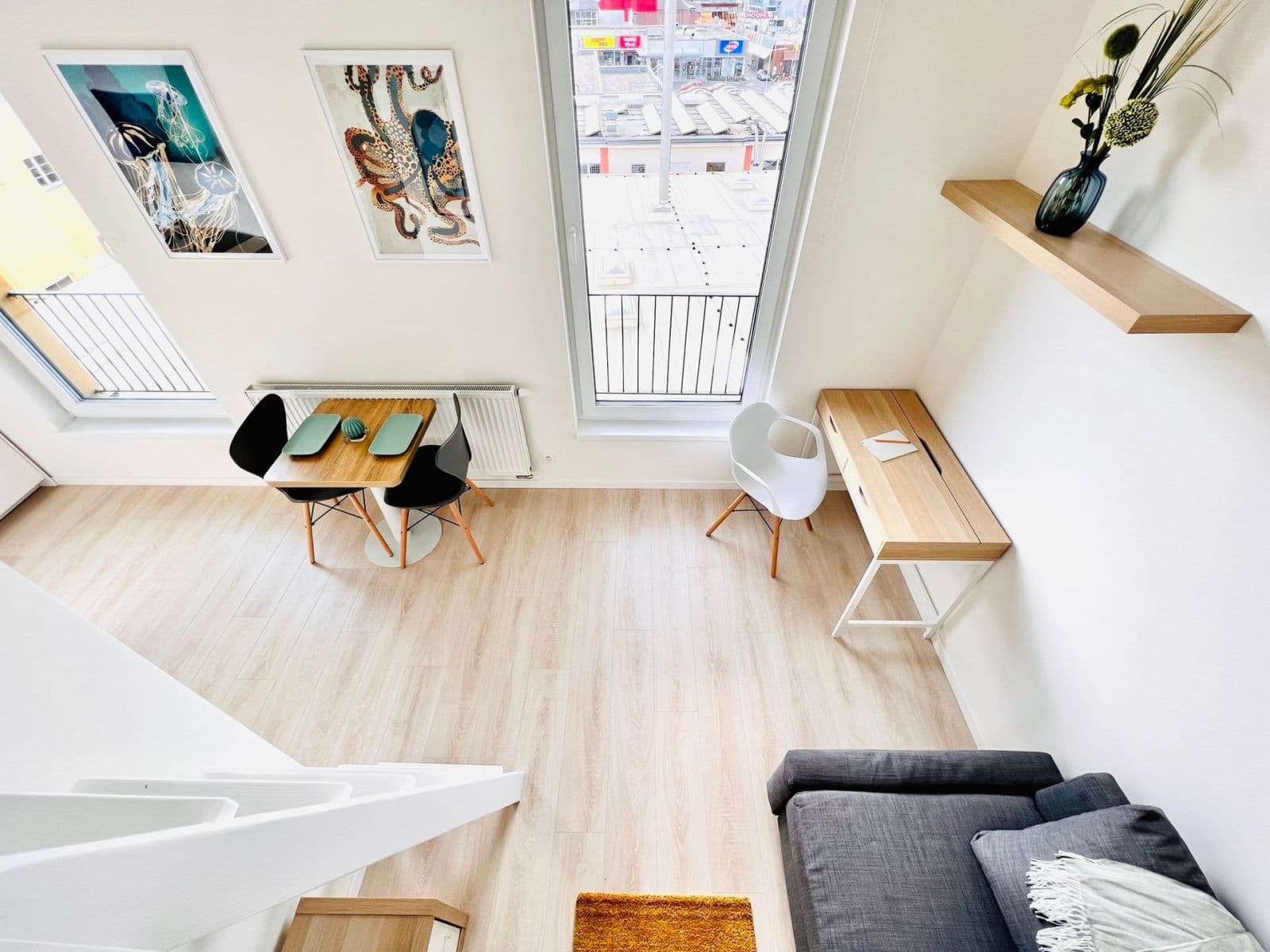 Pronájem bytu 1+kk 27 m², Poděbradská, Praha, Praha Pronájem bytu 1+kk 27 m², Poděbradská, Praha, Praha