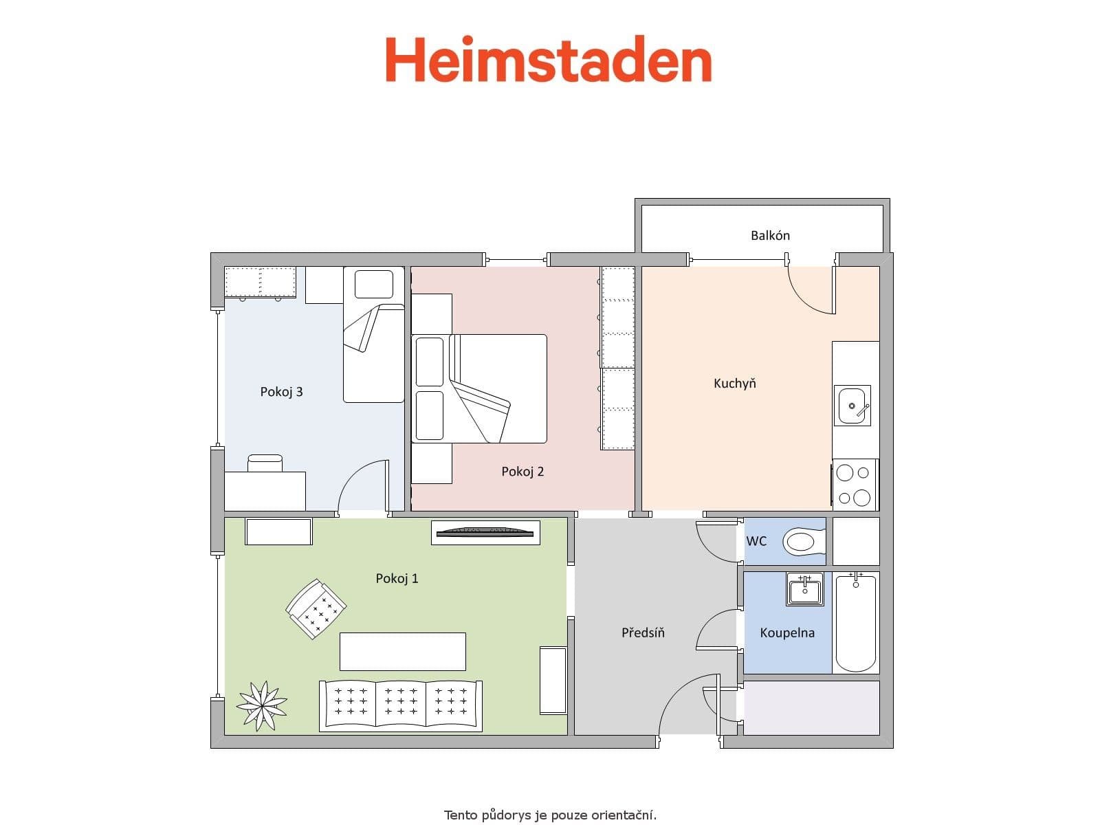 Pronájem bytu 3+1 66 m², Okružní, Český Těšín, Moravskoslezský kraj Pronájem bytu 3+1 66 m², Okružní, Český Těšín, Moravskoslezský kraj