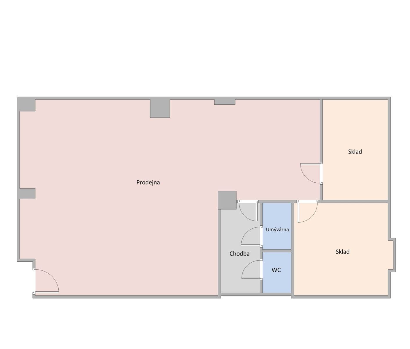 Pronájem nebytového prostoru 74 m², tř. Osvobození, Karviná, Moravskoslezský kraj Pronájem nebytového prostoru 74 m², tř. Osvobození, Karviná, Moravskoslezský kraj