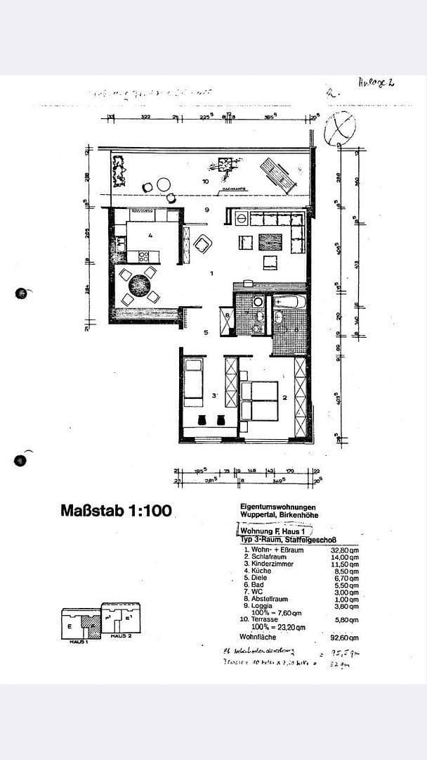 Prodej bytu 3+1 94 m², Wuppertal, Severní Porýní-Vestfálsko Prodej bytu 3+1 94 m², Wuppertal, Severní Porýní-Vestfálsko