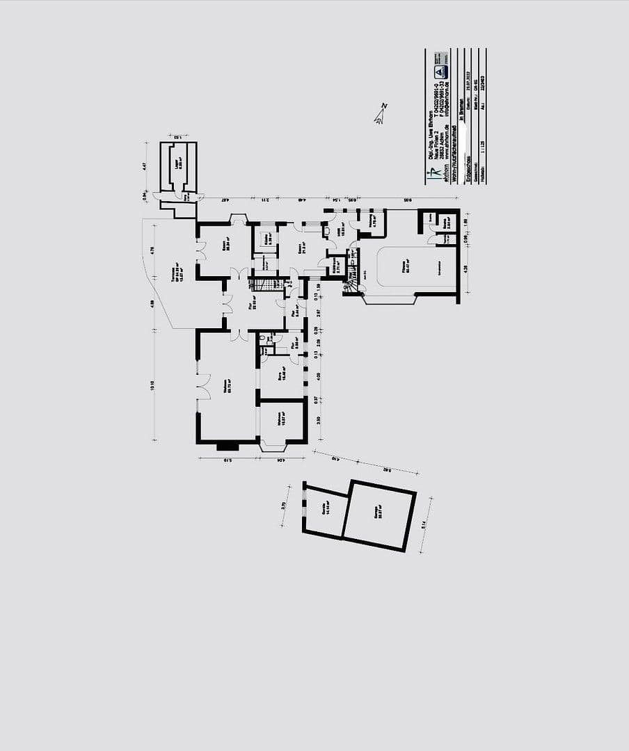 Prodej domu 467 m², pozemek 2.646 m², Bremen, Bremen Prodej domu 467 m², pozemek 2.646 m², Bremen, Bremen