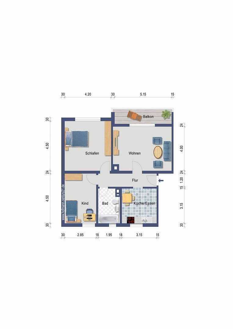 Prodej bytu 3+1 67 m², Rheinfelden (Baden), Bádensko-Württembersko Prodej bytu 3+1 67 m², Rheinfelden (Baden), Bádensko-Württembersko