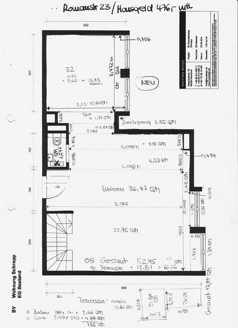 Prodej bytu 2+kk 83 m², Romanstr, München, Bavorsko Prodej bytu 2+kk 83 m², Romanstr, München, Bavorsko